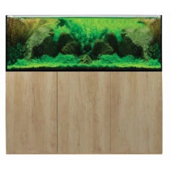 Aqua One Aquasys 395 With Natural Nebraska Oak Cabinet