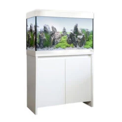 Fluval Roma 125 White Aquarium & Cabinet