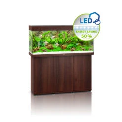 Juwel Rio 240 LED Aquarium And Cabinet Dark Wood -OASE Sales Store Juwel rio 240 tank and stand dark wood 16038.1572005051