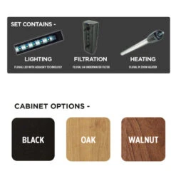 Fluval Roma 200 Oak Aquarium & Cabinet -OASE Sales Store fluval aquarium oak roma 200 40894.1695285732