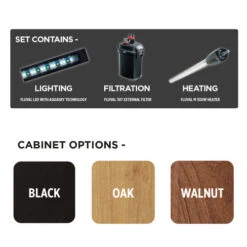 Fluval Roma 240 Walnut Aquarium & Cabinet -OASE Sales Store fluval aquarium walnut roma 240 95437.1695288097