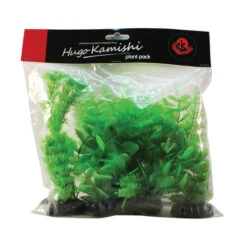 Hugo Kamishi Artificial Bushy Plant Mix - Pack Of 5