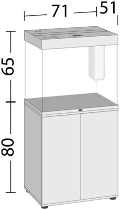 Juwel Lido 200 LED Aquarium And Cabinet White -OASE Sales Store lido 200 dimensions 95043.1574427038
