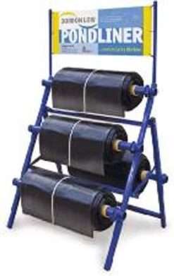 Firestone EPDM 1.02mm Rubber Pond Liner 10ft Wide -OASE Sales Store pvc pond liner on roll stand 2 87931 45583.1490966077